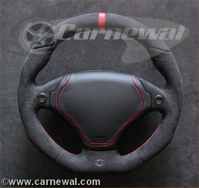 Cavallo Race 340mm Alcantara - Airbag Leather