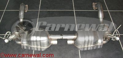 982 Factory Sport Exhaust Silver tail pipe
