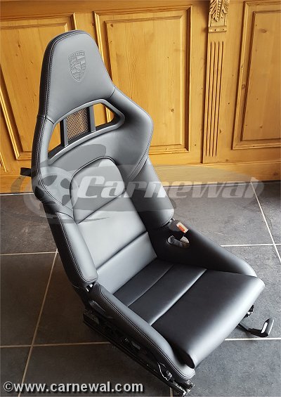 GT2 Seats in Black Leather : 991 version