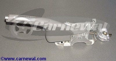 Alu/Leather Handbrake Lever