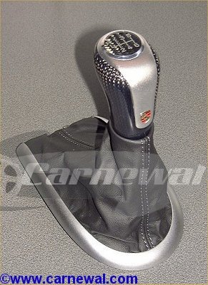 Carbon Leather Shifter