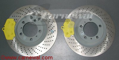 GT2/GT3 Ceramic to Steel Brakes.