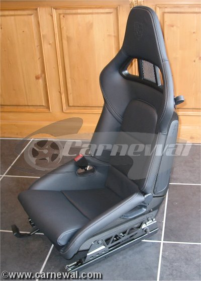 GT2 Seats in Black Leather 997 version Carnewal