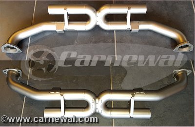 997-2 Akrapovic Center Muffler Bypass